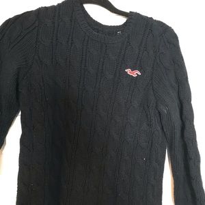 Navy blue hollister sweater